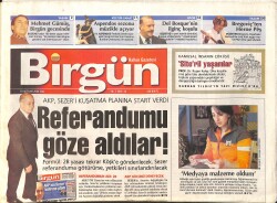 Birgün Gazetesi 8 Haziran 2004 - Bregoviç'ten Muhteşem Konser Kürtçe Final - AKP, Sezer'i Kuşatma Planına Start Verdi GZ2898 - Gökçekoleksiyon