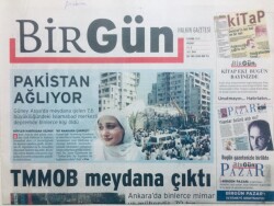 Birgün Gazetesi 9 Ekim 2005 - Pakistan Ağlıyor GZ43225 - 2