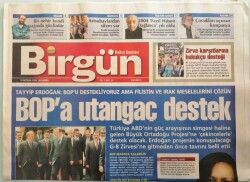 Birgün Gazetesi 9 Haziran 2004 Iraklı Direnişçiler İki Türkü Kaçırdı -GZ44789 - 2