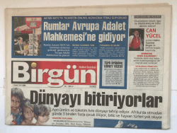 Birgün Gazetesi 9 Temmuz 2004 - Rumlar Avrupa Adalet Mahkemesine Gidiyor GZ5369 - 1