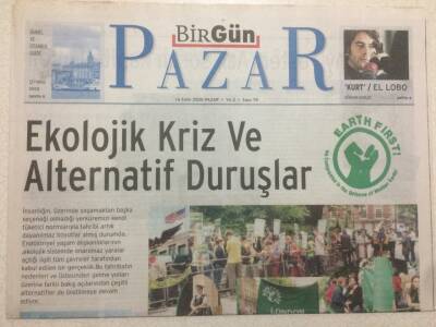 Birgün Gazetesi Pazar Eki 16 Ekim 2005 - Ekolojik Kriz Ve Alternatif Duruşlar GZ47727 - 1