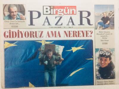 Birgün Gazetesi Pazar Eki - 17 Ekim 2004 - Ahmet Kaya Kürt Milliyetçisi Değil Türkiyeli Bir Devrimciydi GZ46090 - 2