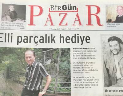 Birgün Gazetesi Pazar Eki 17 Temmuz 2005-Ayşe Kulinin Bir Günü GZ36564 - 1