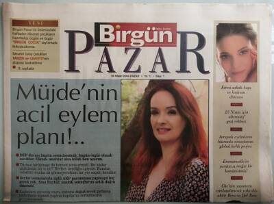 Birgün Gazetesi Pazar Eki 18 Nisan 2004 Rockn Roll Elli Yaşında -GZ44233 - 2