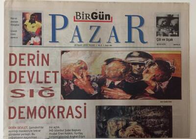 Birgün Gazetesi Pazar Eki -20 Kasım 2005 - Derin Devlet Sığ Demokrasi , Futbolda Yabancı(laşma) GZ25390 - 1