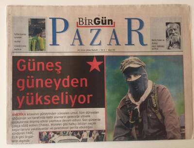 Birgün Gazetesi Pazar Eki 22 Ocak 2006 - Amerika Kıtasının Güneyinden Güneş Yükseliyor GZ31467 - 1