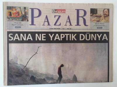 Birgün Gazetesi Pazar Eki 9 Ocak 2005 - Şükriye Tutkun İle Yeni Albümü Gücüm Yetene Kadar Üzerine Söyleşi GZ11456 - 1