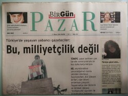 Birgün Pazar Gazetesi 17 Nisan 2005 Şiddet Görüntülerinden Yorulduk -GZ44017 - 2