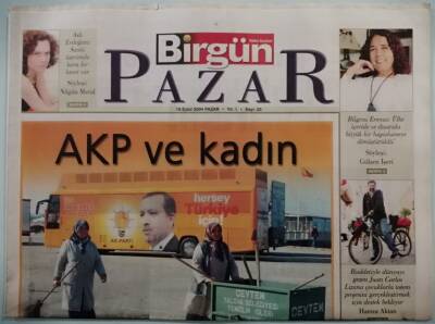 Birgün Pazar Gazetesi 19 Eylül 2004 Zulüm Bazı Aydınlar İçin Caydırıcı Oluyor - GZ44949 - 1