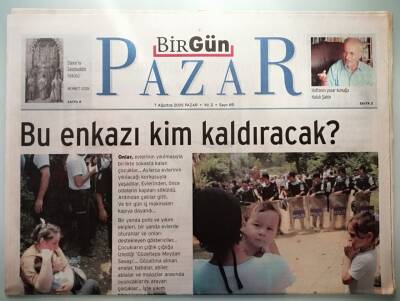 Birgün Pazar Gazetesi 7 Ağustos 2005 Bir Akdeniz Mozayiği Antakya -GZ37050 - 1