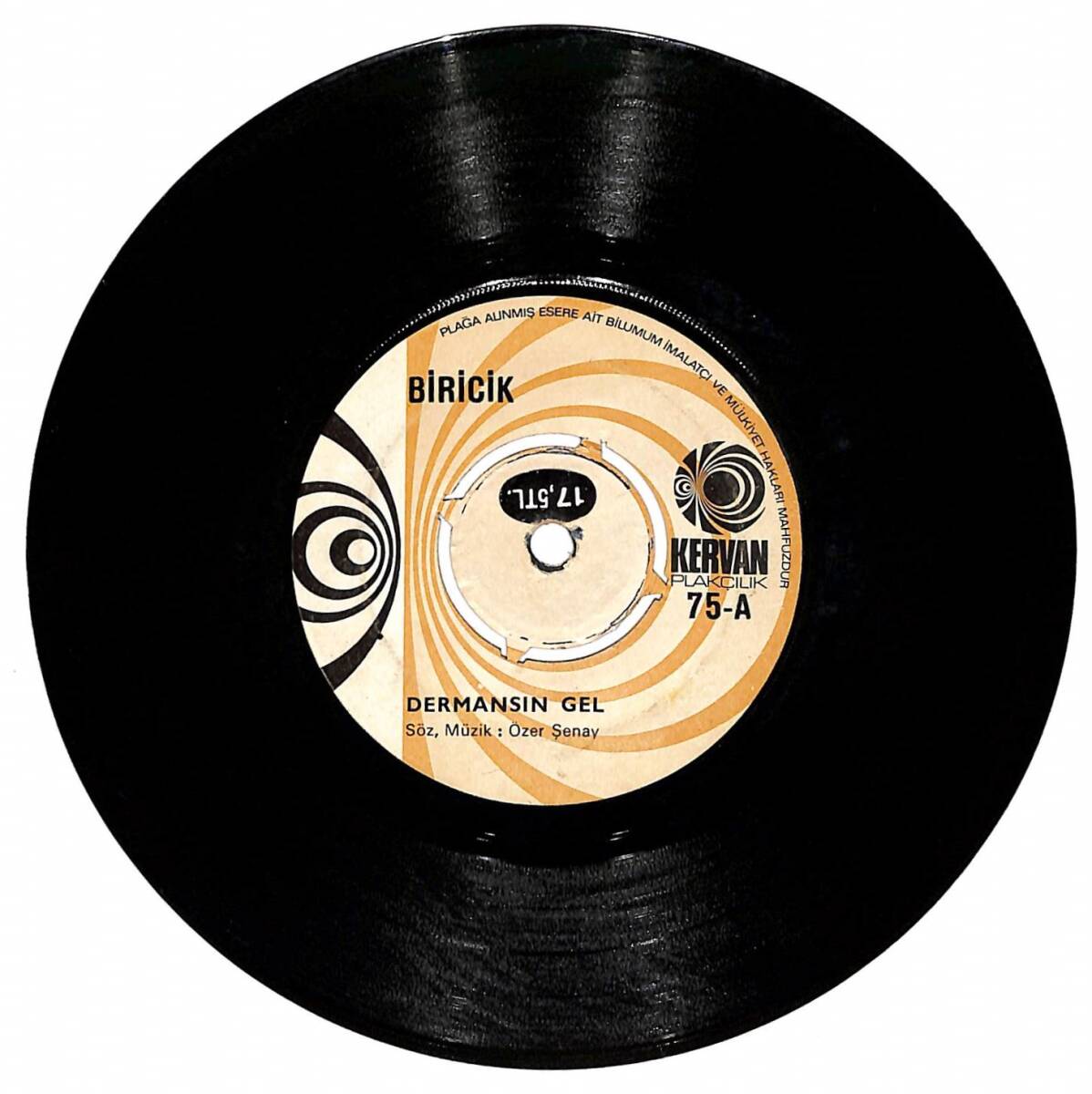 Biricik – Dermansın Gel & Aşk Bence Sen Demektir 45′lik Plak (10/7) PLK27406 - 1