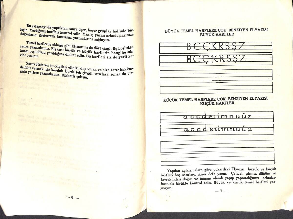 Bitişik Yazı Çalışmaları NDR100186 - 2