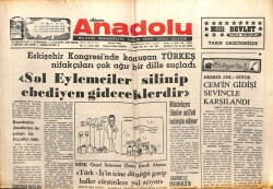 Bizim Anadolu Gazetesi 14 Mayıs 1975 - Türk İşin İçine Düştüğü Garip Haller GZ103355 - 2