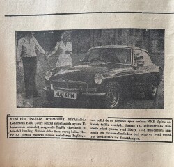 Bizim Anadolu Gazetesi 15 Kasım 1973 - Apollon Darbe Planı Hazırladı -Yeni Bir İngiliz Arabası Piyasada GZ141002 - 2