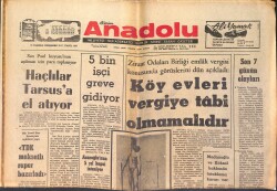 Bizim Anadolu Gazetesi 15 Temmuz 1971 - Vedat Çetinkaya İki Plak Doldurdu - Kültür Bakanlığı Kuruldu GZ158685 - Gökçekoleksiyon