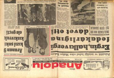 Bizim Anadolu Gazetesi 17 Şubat 1972 - Ergin,Halkı Vergi Fedakarlığına Davet Etti GZ103330 - 2