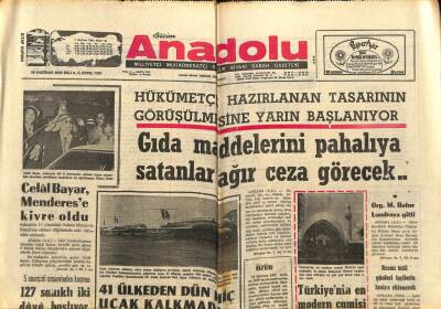 Bizim Anadolu Gazetesi 20 Haziran 1972 - Celal Bayar Menderese Kivre Oldu GZ83835 - 1
