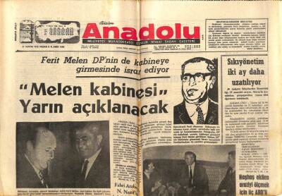 Bizim Anadolu Gazetesi 21 Mayıs 1972 - Türk Boksunun Zafer Gecesinde Türkiye Şampiyon GZ83822 - 1