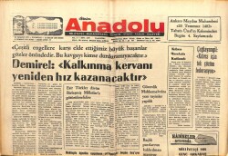 Bizim Anadolu Gazetesi 21 Temmuz 1975 - Libya Bizden Yiyecek İstiyor GZ103350 - 1