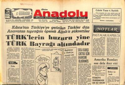 Bizim Anadolu Gazetesi 22 Ocak 1975 - Görücü Usülü İle Evlenenler Memnun GZ103323 - 1