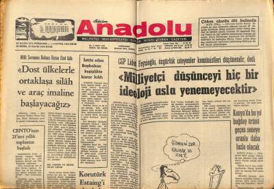 Bizim Anadolu Gazetesi 23 Mayıs 1974 - Adanada Bol Bol Petrol Bulunuyor GZ90145 - 1