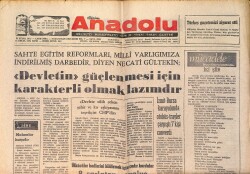 Bizim Anadolu Gazetesi 24 Eylül 1975 - OPEC Ülkeleri Petrole Yüzde On Zam Yapacaklar - Başkan Ford'a Suikast Yapıldı GZ158728 - Gökçekoleksiyon
