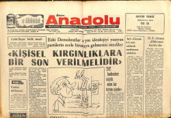 Bizim Anadolu Gazetesi 26 Ocak 1975 - Sıkıyönetim Bir Bildiri Yayınladı GZ103327 - 1