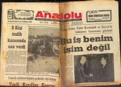 Bizim Anadolu Gazetesi 28 Aralık 1973 - Bütün Dünya 1930 Krizine Giriyor GZ158722 - Gökçekoleksiyon