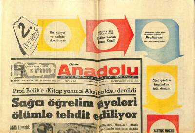 Bizim Anadolu Gazetesi 28 Mart 1970 - Bir Köyde 200 Çocuk Kızamık Oldu GZ97865 - 1