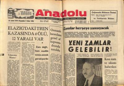 Bizim Anadolu Gazetesi 28 Şubat 1974 - Genel Sağlık Sigortası Kanun Tasarısının Esası Belli Oldu GZ90134 - 1