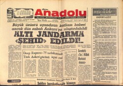 Bizim Anadolu Gazetesi 29 Eylül 1975 - Deep Express-75 Tatbikatında Türk Askeri Gücünü İspat Etti GZ158730 - Gökçekoleksiyon