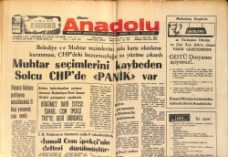 Bizim Anadolu Gazetesi 4 Haziran 1975 - Korutürk Ve İran Şahı Tercümansız Görüştüler GZ158717 - Gökçekoleksiyon