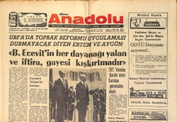 Bizim Anadolu Gazetesi 5 Haziran 1975 - TRT Yönetim Kurulu Üyesi Karahan Görevinden Alındı GZ158719 - Gökçekoleksiyon