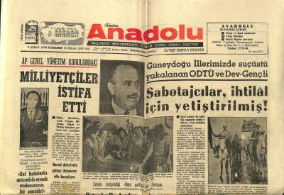 Bizim Anadolu Gazetesi 5 Şubat 1970 - Tavuklardaki Kanseri Önleyen Aşı Bulundu GZ97862 - 1