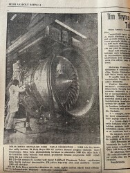Bizim Anadolu Gazetesi 7 Kasım 1973 - İsrail Ordusu Suriye'ye Saldırdı - Rolls Royce Motorları Daha Fazla Güçleniyor GZ141007 - 2