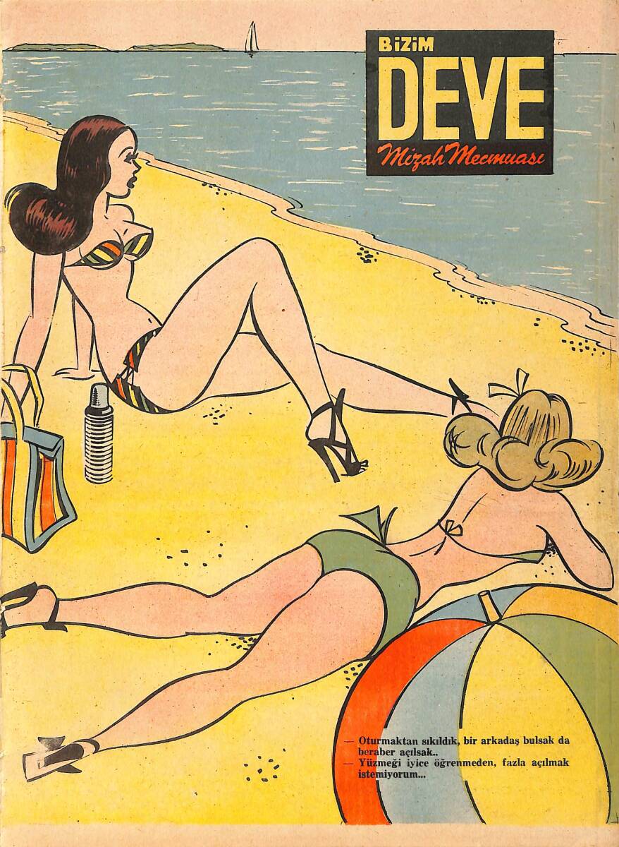 Bizim Deve Mizah Mecmuası 23 Temmuz 1952 Sayı: 2 NDR91666 - 1