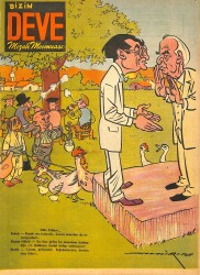 Bizim Deve Mizah Mecmuası 3 Eylül 1952 Sayı: 8 NDR91661 - Gökçekoleksiyon