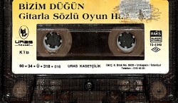 Bizim Düğün - Gitarlar Sözlü Oyun Havaları Kaset (Kağıt Baskı-İkinci El) KST26254 - Gökçekoleksiyon