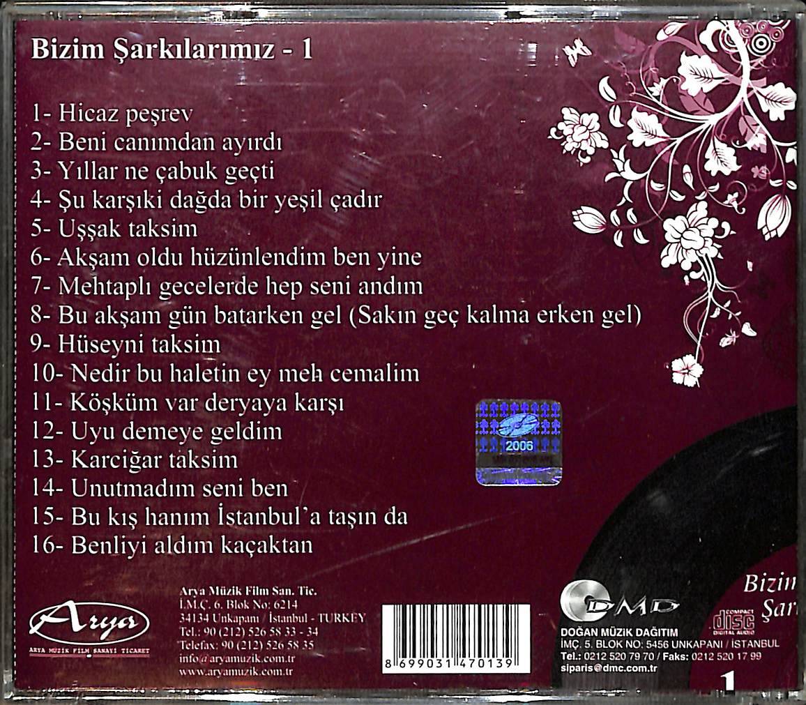 Bizim Şarkılarımız - Beraber ve Solo Şarkılar - Türk Sanat Müziği Klasikleri CD (İkinci El) CD4729 - 2
