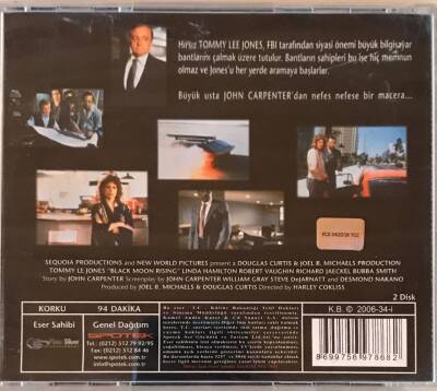 Black Moon Rising Kara Ay (Tommy Lee Jones) VCD Film VCD11399 - 2