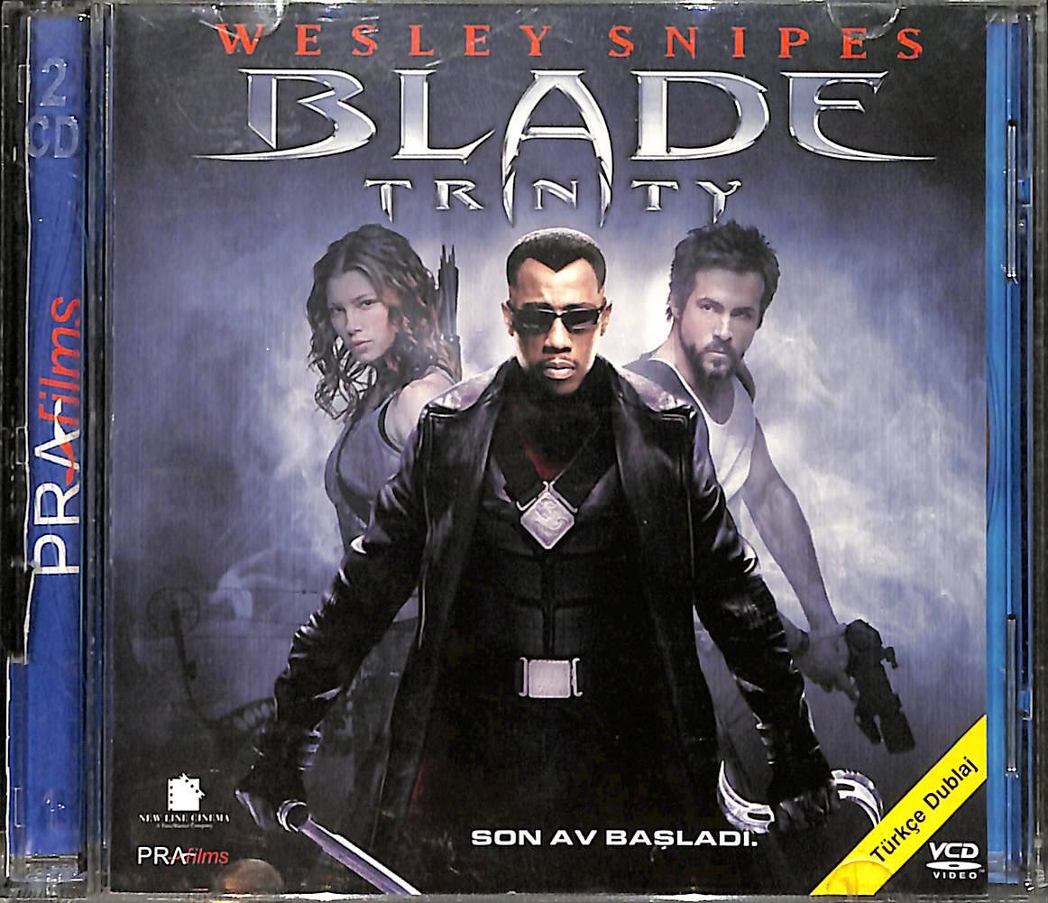 Blade: Trinity (2004) Orijinal VCD Film ' Wesley Snıpes ' VCD28884 - 1