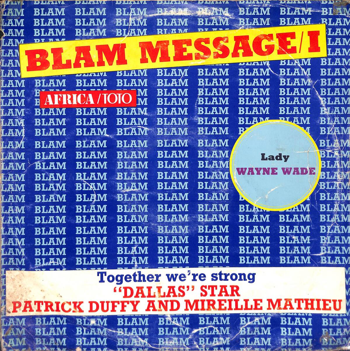 Blam Message 1 LP PLAK (Açıklamayı Okuyunuz) PLK26724 - 2