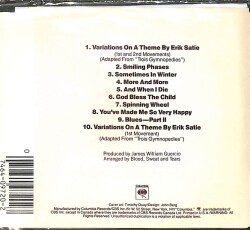 Blood, Sweat And Tears ‎– Blood, Sweat And Tears CD (İkinci El) CD5815 - 2