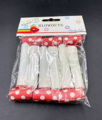 Blowouts Party Toys (Parti Oyuncakları) - Üflemeli Uzayıp Kısalır AOB3332 (N) - 1