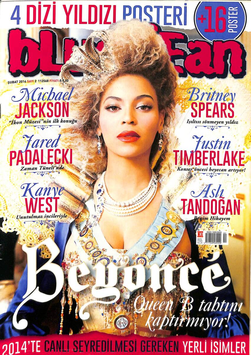 Blue Jean Dergisi Şubat 2014 Sayı: 2 – Michael Jackson – Britney Spears – Justin Timberlake – Aslı Tandoğan – Emre Aydın NDR101968 - 1