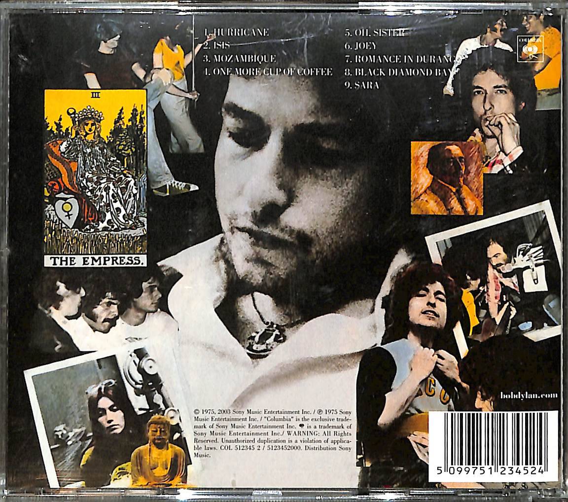 Bob Dylan - Desire CD (İkinci El) CD4526 - 2