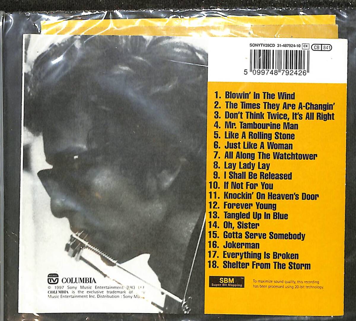 Bob Dylan – The Best Of CD (İkinci El) CD5782 - 2