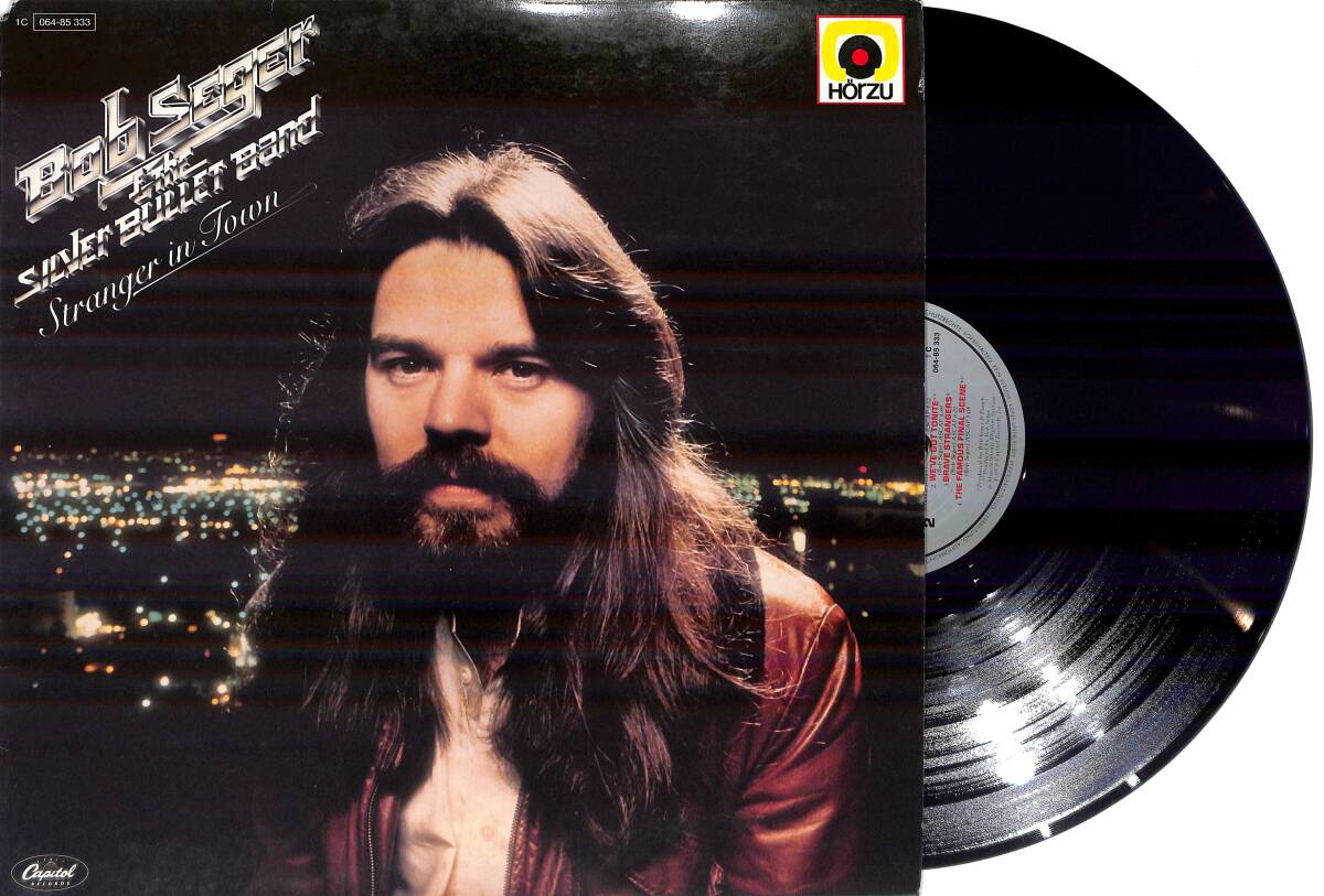Bob Seger - The Silver Bullet Band Stranger In Town (Almanya Baskı) LP PLAK (10/8.5) PLK25995 - 1