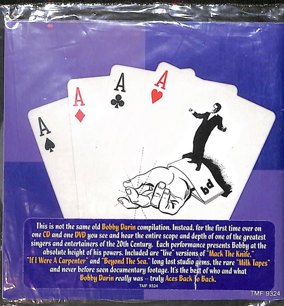 Bobby Darin – Aces Back To Back CD (İkinci El) CD5846 - 2