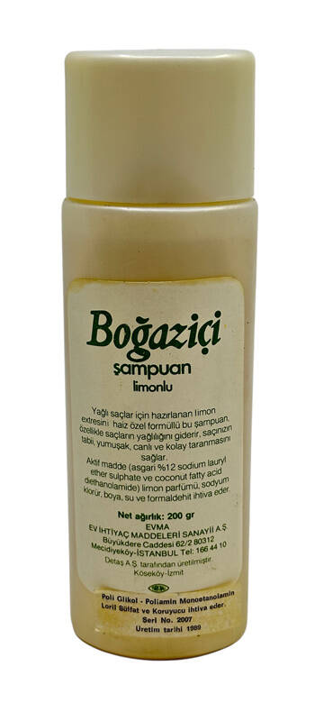 Boğaziçi 1980s Limonlu Şampuan (Dolu Ürün) AOB4644 - 2